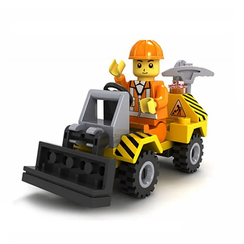 6Pcs Military Ghost Commando Army Soldiers Model Action Figure Blocks Construction Building Bricks Toys For Children