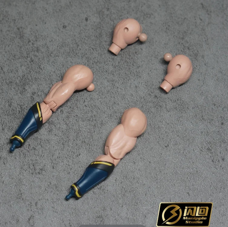 Manipple Studio 1/12 Wolverine Replaceable Arms Model Accessory For Shf Wolf Uncle Comic Action Figure Body Decor Toys