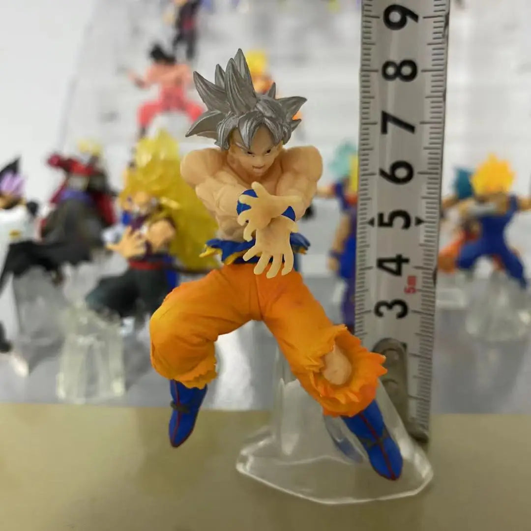 BANDAI DRAGON BALL Capsule Toys ACTION FIGURE Majin Buu Cell Vegeta IV Torankusu Son Goten Vegeta Cumber Small Scale Model GACHA