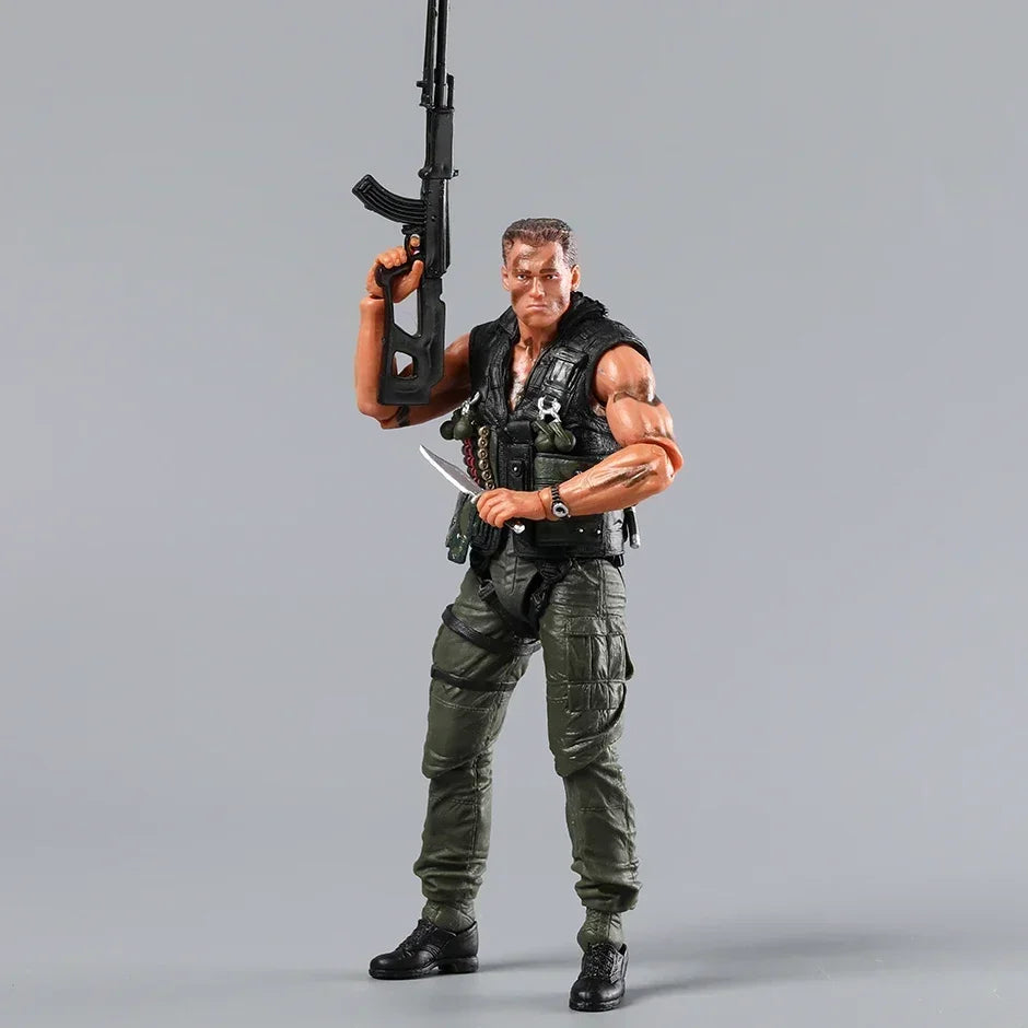 NECA Arnold Schwarzenegger Commando Matrix 30th Anniversary Action Figure Figurine Collectible Model Doll Toy