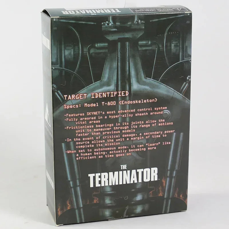 NECA Terminator Genisys T-800 Guardian Endoskeleton Joints Moveable Action Figure Model Toy