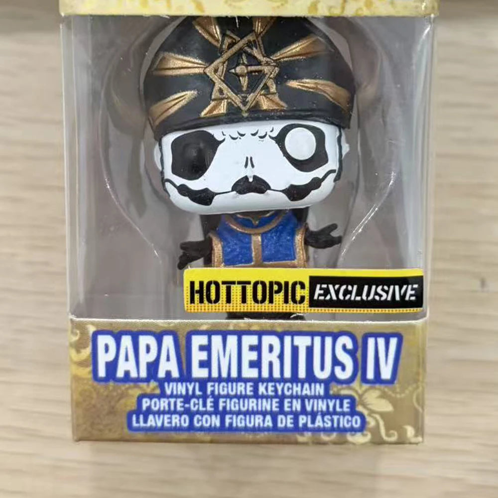 Ghost Emeritus Pocket Keychain Papa Figure Model Toy