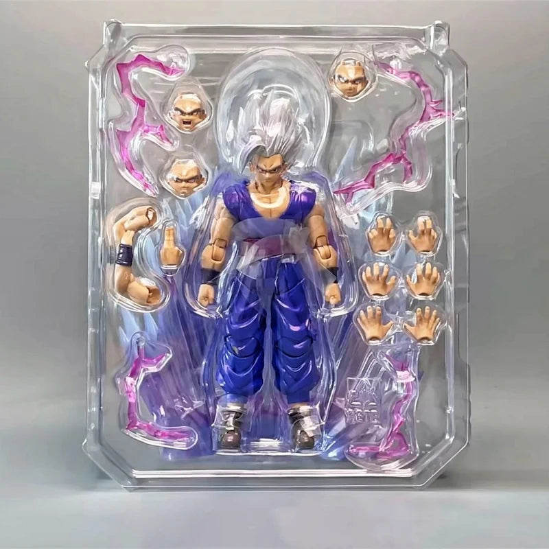 SHF Dragon Ball Exclusive: Son Gohan Beast Anime Action Figure | PVC Movable Super Saiyan Model | Collector's Edition
