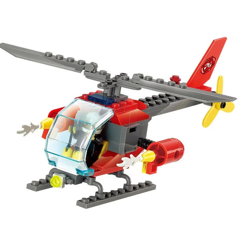 6Pcs Military Ghost Commando Army Soldiers Model Action Figure Blocks Construction Building Bricks Toys For Children