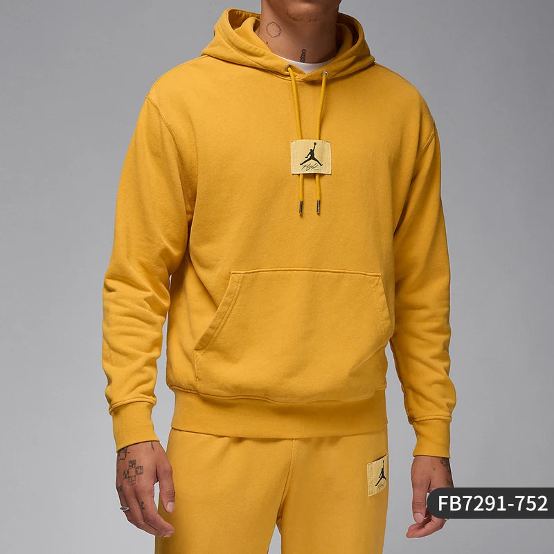 Nike genuine Jordan men's knitted pullover loose hoodie sweatshirt FB7291-752