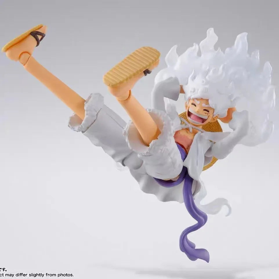 20CM One Piece Action Figures Anime Luffy Roronoa Zoro Ace Figure Movable Joints Collection Model Toys Birthday Gift