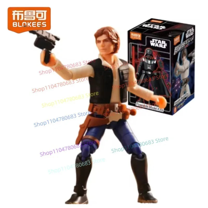 BLOKEES  Star Wars Version 2 DARTH VADER Stormtroopers Boba Fett Building Blocks Assembly Model Ornament Toy Action Figure Gift
