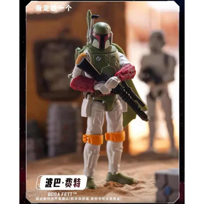 BLOKEES  Star Wars Version 2 DARTH VADER Stormtroopers Boba Fett Building Blocks Assembly Model Ornament Toy Action Figure Gift