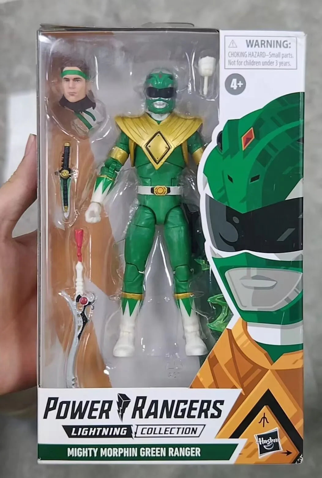 Power Rangers Lightning Collection Red Green Pink Blue Black Yellow Rangers 15cm Action Figure Model Toy