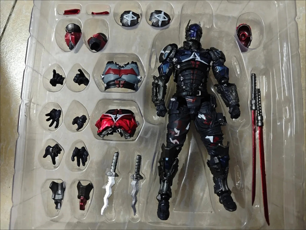 Yamaguchi Arkham Knight Red Hood Robin Jason Todd Figuarts Game Action Figure Model Toy Batman Collection Birthday Gifts