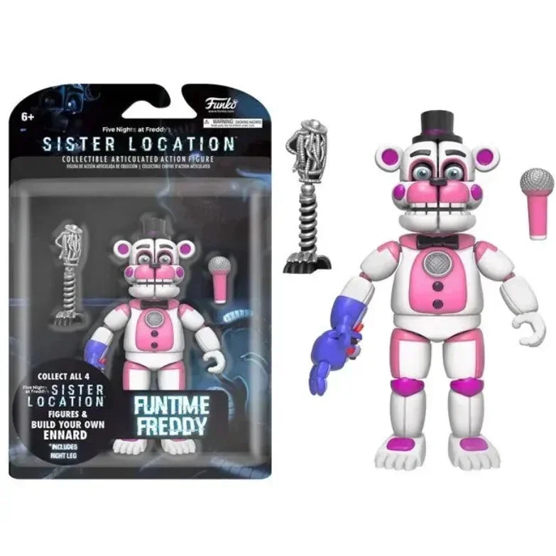 Fnaf Bear Midnight Harem Five Nights Joint Movable Detachable Game Action Figure At Five Nights Security Breach Model Kids Toy