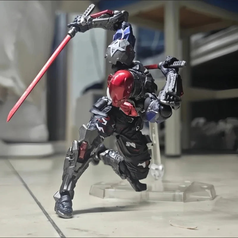 Yamaguchi Arkham Knight Red Hood Robin Jason Todd Figuarts Game Action Figure Model Toy Batman Collection Birthday Gifts