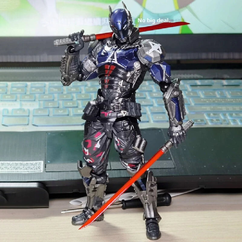 Yamaguchi Arkham Knight Red Hood Robin Jason Todd Figuarts Game Action Figure Model Toy Batman Collection Birthday Gifts