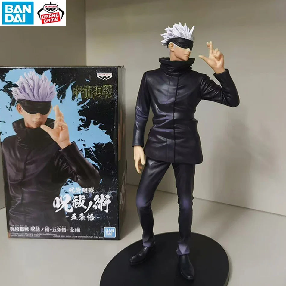 19cm Jujutsu Kaisen Anime Figure Gojo Satoru Anime Statue PVC Action Figure Collection Model Toys Children's Ornament Doll