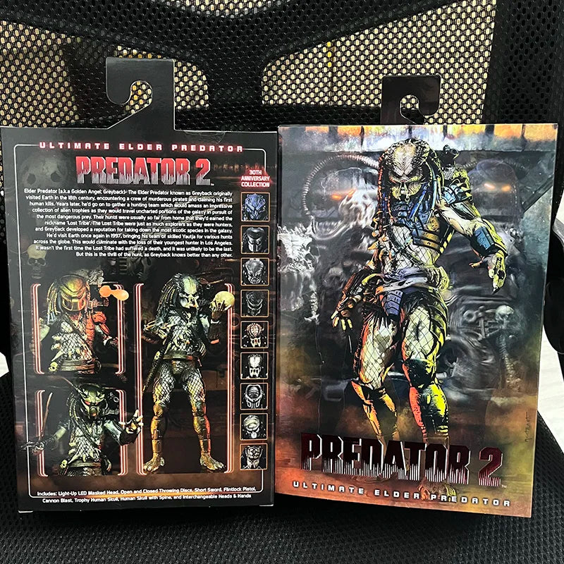 NECA Ultimate Elder Predator Action Figure Model Toys Joint Movable Horror Doll Christmas Present For Children