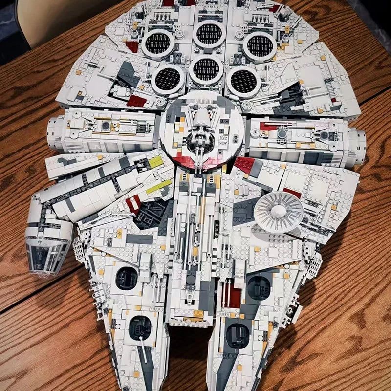 2026 New 7541Pcs Millennium Ship Falcon building blocks compatible with  toys children's birthday Christmas gifts