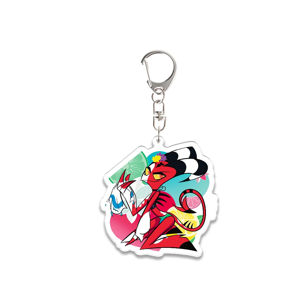For Verosika Loona Barbie Wire Stella Stoas Acrylic KeyChain Peripheral Backpack Pendant Festival Gift Ornament