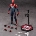Marvel Avengers Spider-Man Speed Suit Action Figure Toy Display Case Poseable Model Figurine Collectible Birthday Gift
