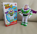 Disney Toy Story  Buzzlightyear Cartoon Figure Model Toys Pixar Electric Walking Light Robot Doll Action Doll Kids Birthday Gift