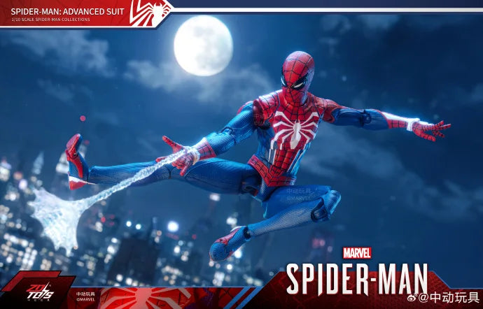 Marvel Avengers Spider-Man Speed Suit Action Figure Toy Display Case Poseable Model Figurine Collectible Birthday Gift