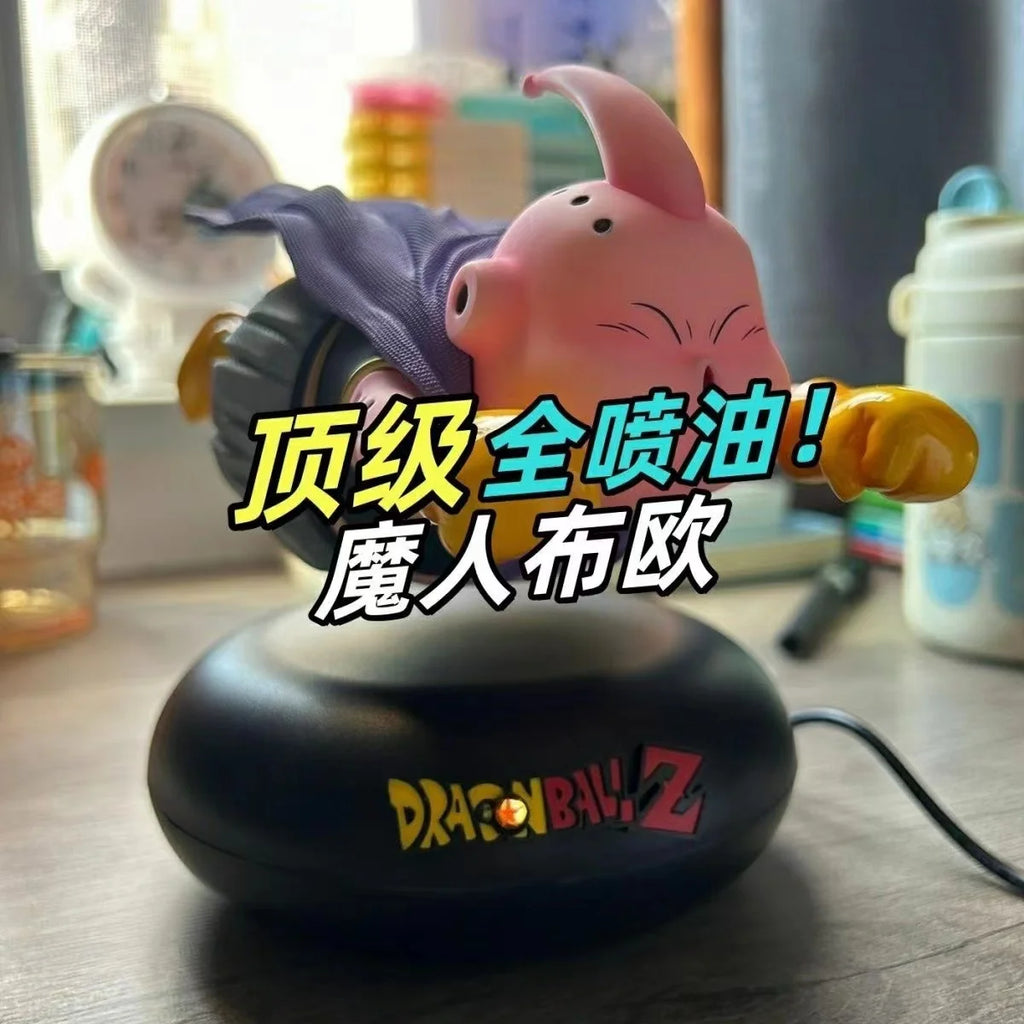 Anime Dragon Ball Z Flying Fat Buu Figure Magnetic Levitation Majin Buu Action Figures Pvc Statue Collection Model Toys Gifts