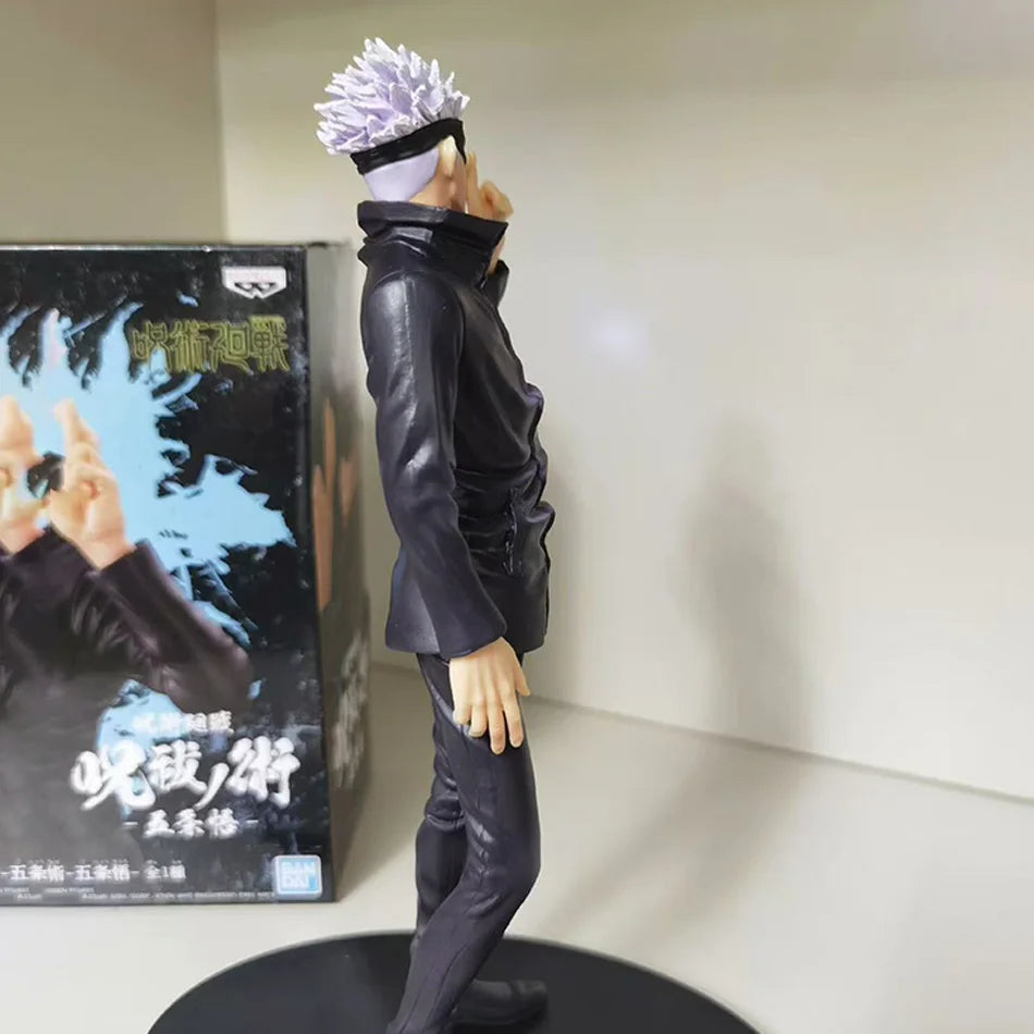 19cm Jujutsu Kaisen Anime Figure Gojo Satoru Anime Statue PVC Action Figure Collection Model Toys Children's Ornament Doll