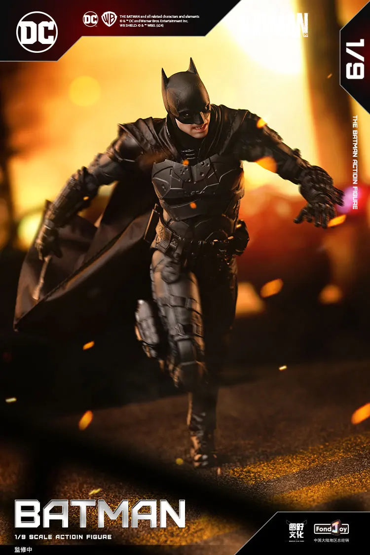 DC Robert Pattinson The Batman Action Justice League Figure ben Batman Anime Figures Collections Models Toys Kids Gift