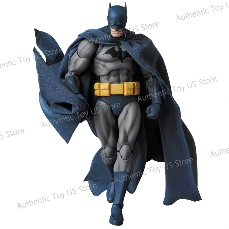 CT Toys Batman Hush Blue Version Mafex 105 Bat Man Black Version Dc Anime Action Figure Figurine Model Statue Gifts Toys