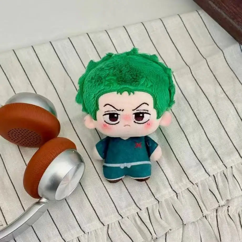 10cm Anime One Piece Luffy Roronoa Zoro Sanji Nami Ace Nico Robin Sabo Law Soft Pendant Doll Toy Fans Collection Gifts