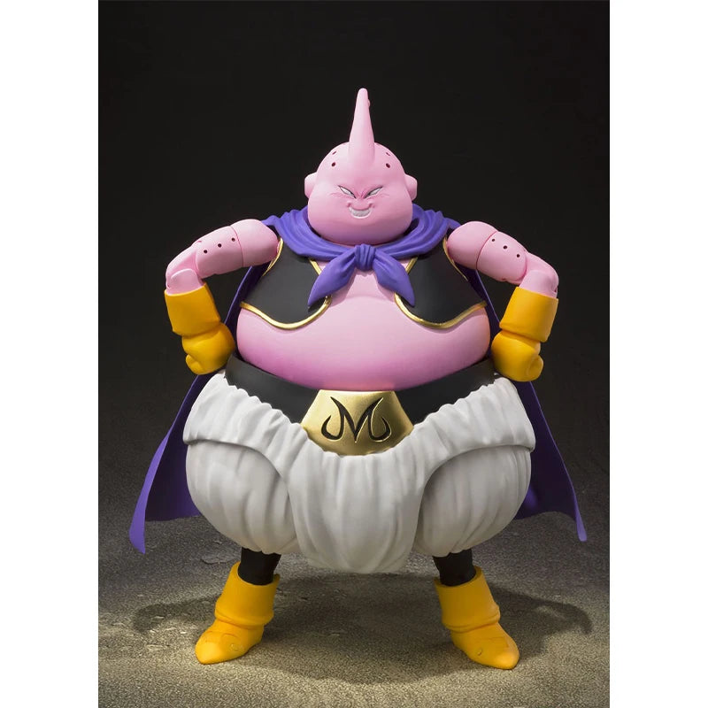 Bandai SHF S.H.Figuarts Dragon Ball MAJIN BUU kindness anime full Action Figure Model Kit original toy gifts for kids