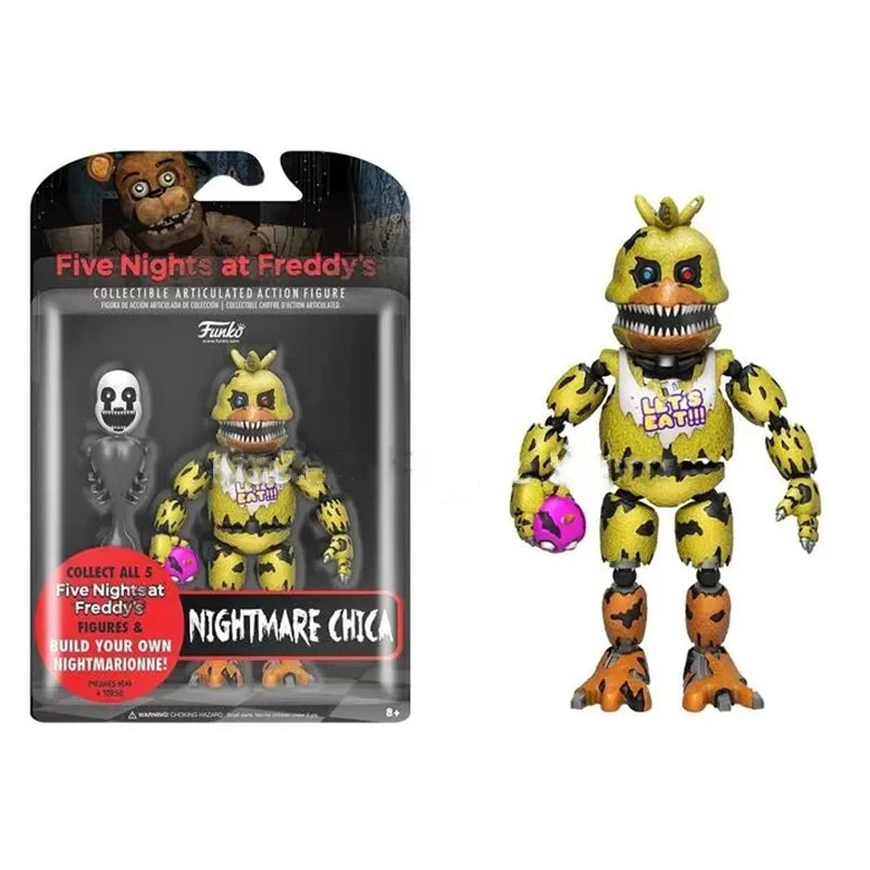 Fnaf Bear Midnight Harem Five Nights Joint Movable Detachable Game Action Figure At Five Nights Security Breach Model Kids Toy