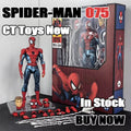 Ct Toys Spiderman Mafex 075 Figure The Anazing Spider-Man Comic Ver Mafex 185 Anime Action Figure Model Gifts Toys