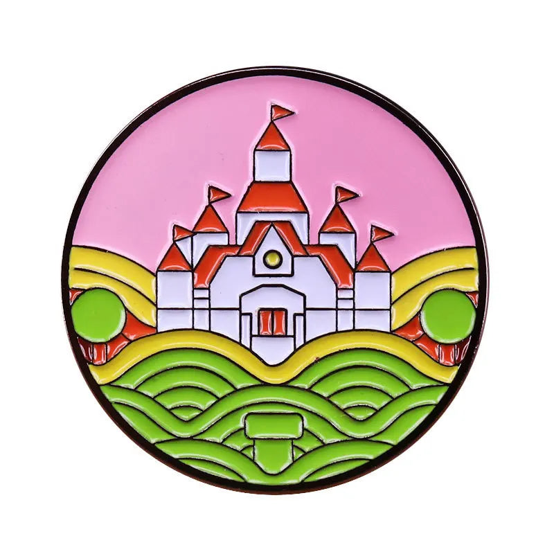 Anime Super Mario Enamel Pin Lapel Pins for Backpacks Brooches Badges Fashion Brooch for Clothes Jewelry Gifts Friends