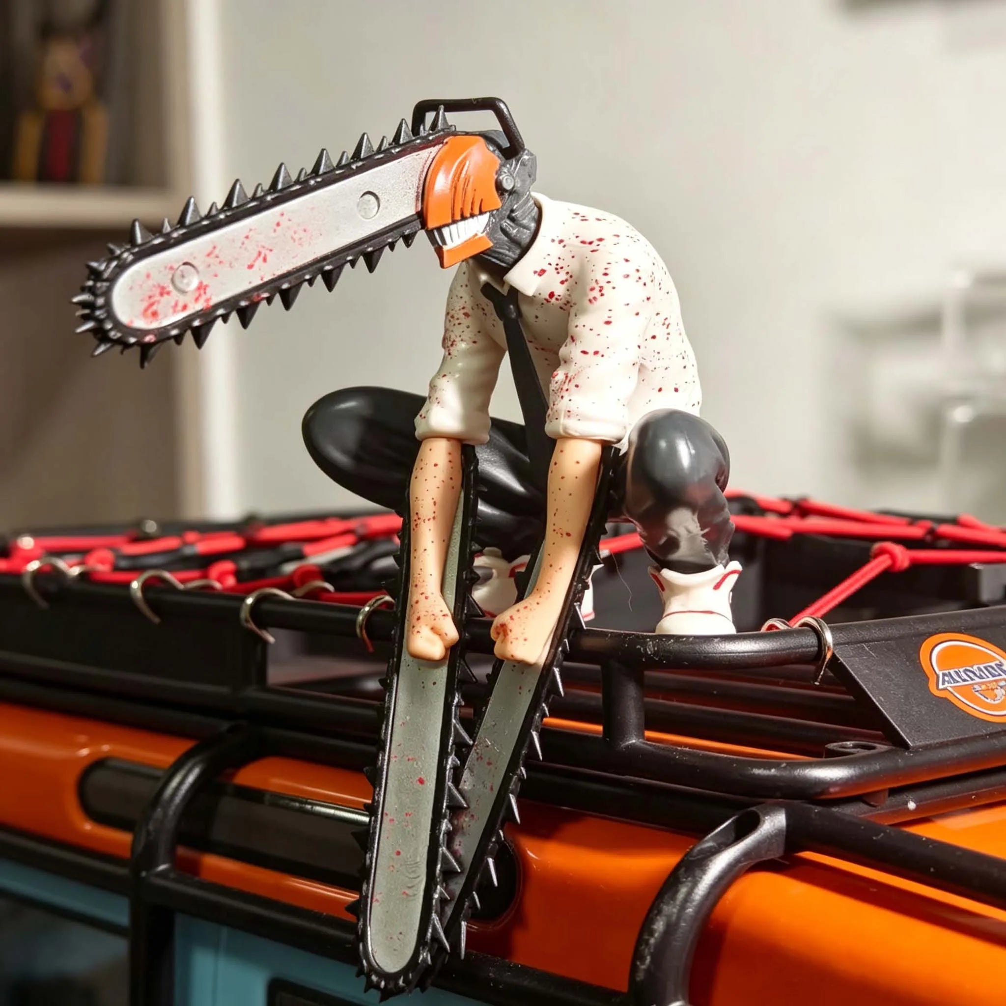 Chainsaw Man Denji Anime Figure Denji/Power Action Figure Chainsaw Man Denji Figurine Adult Collectible Model Doll Toy