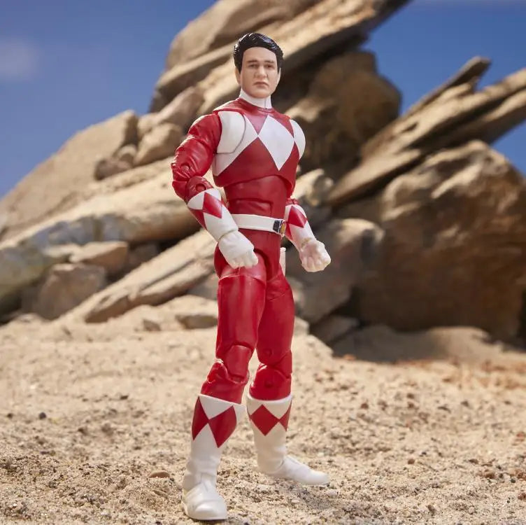 Hot Power Rangers Red Ranger Anime Figure Lightning Collection Dino Fury Action Figures Statue Model Doll Toys Gifts