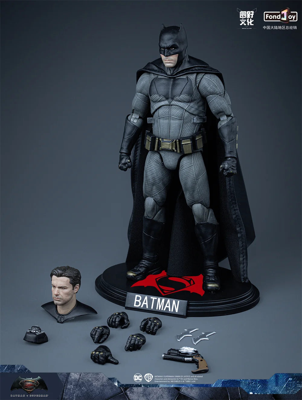 DC Robert Pattinson The Batman Action Justice League Figure ben Batman Anime Figures Collections Models Toys Kids Gift