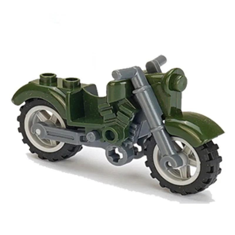 6Pcs Military Ghost Commando Army Soldiers Model Action Figure Blocks Construction Building Bricks Toys For Children