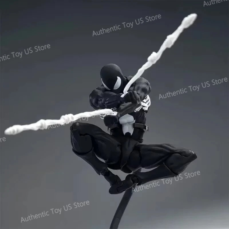 Mess Toys Spider Man Symbiote Spiderman Messtoys Black Suit Neighbor Scarlet Spider Anime Action Figure Gifts Toys