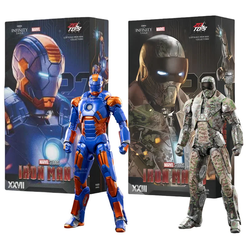 ZD Toys Marvel Avenger Iron Man Mark23 Shades Action Figure Collections Gift