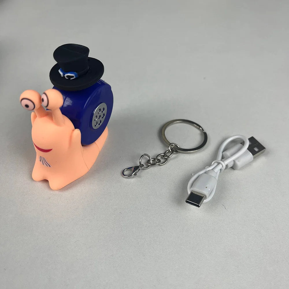 Anime One Piece Den Den Mushi Model Toys Cartoon Luffy Sabo Ace Snail Shaped Phone Can Sound Recording Toys for Children Gifts