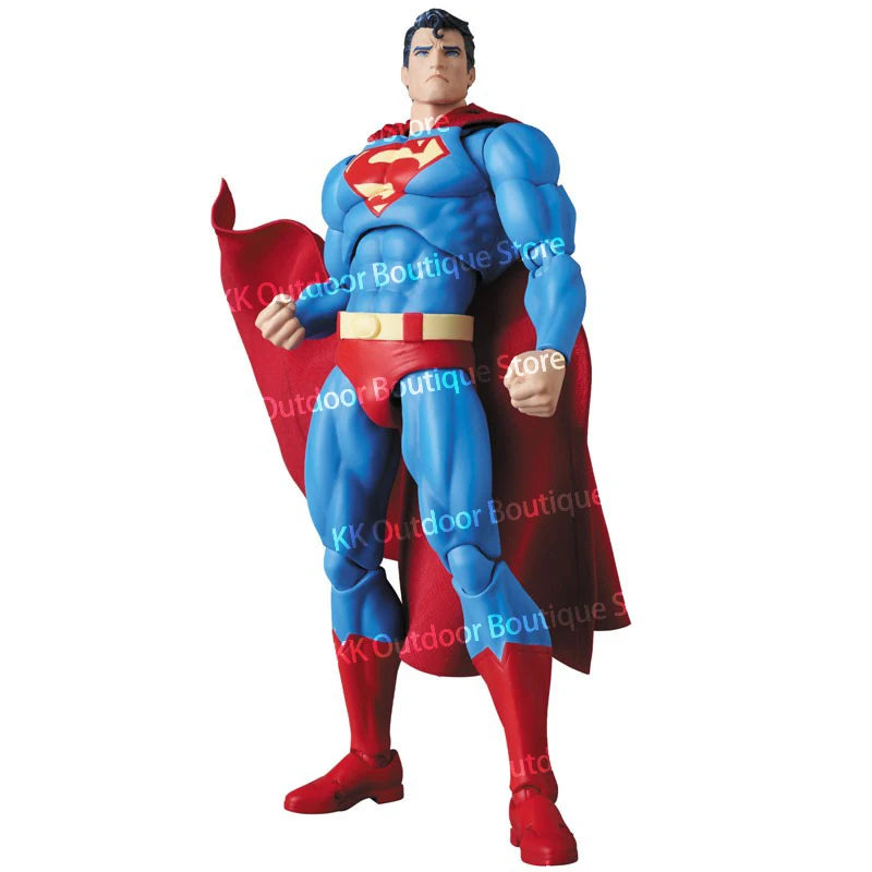 Hot New CT Toys Superman Mafex 117 Batman Hush Version Dc Super Man Anime Action Figure Figurine Statue Model Gifts Kids Toys