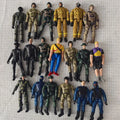 5pcs 10cm many styles of soldier mode Elite Force 1:18 Military Action Figure Doll Statue 3.75 Inch children kids collection toy