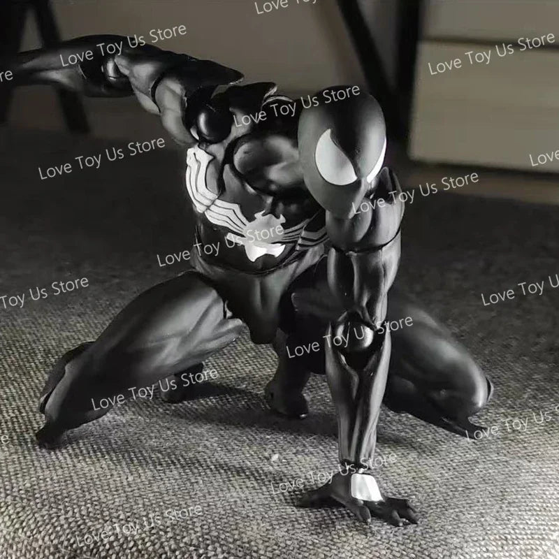 Mess Toys Spider-Man Symbiote Suit & Scarlet Spider Anime Action Figures - Collectible Gift Set