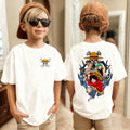 One Piece Japanese Anime Printed Men's T-Shirt Roronoa Zoro Children's Harajuku Short Sleeve Kids Luffy Cotton T-shirt Clothing