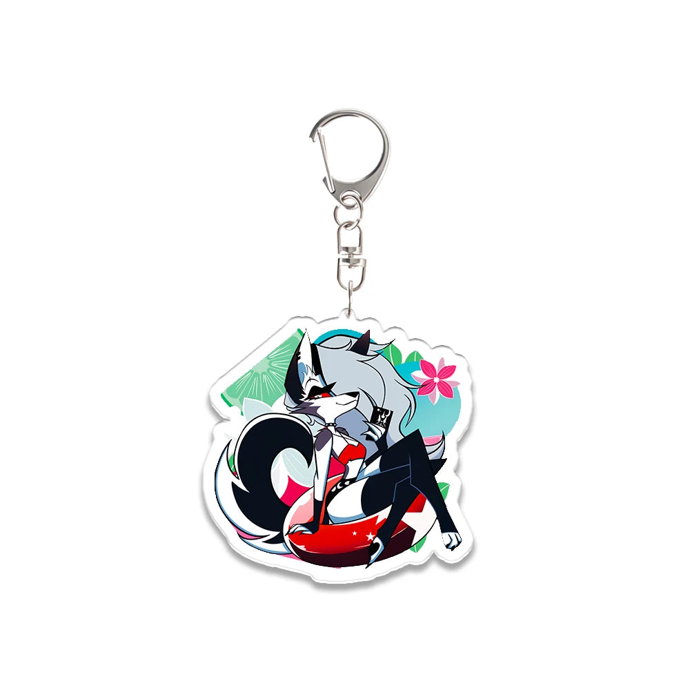For Verosika Loona Barbie Wire Stella Stoas Acrylic KeyChain Peripheral Backpack Pendant Festival Gift Ornament