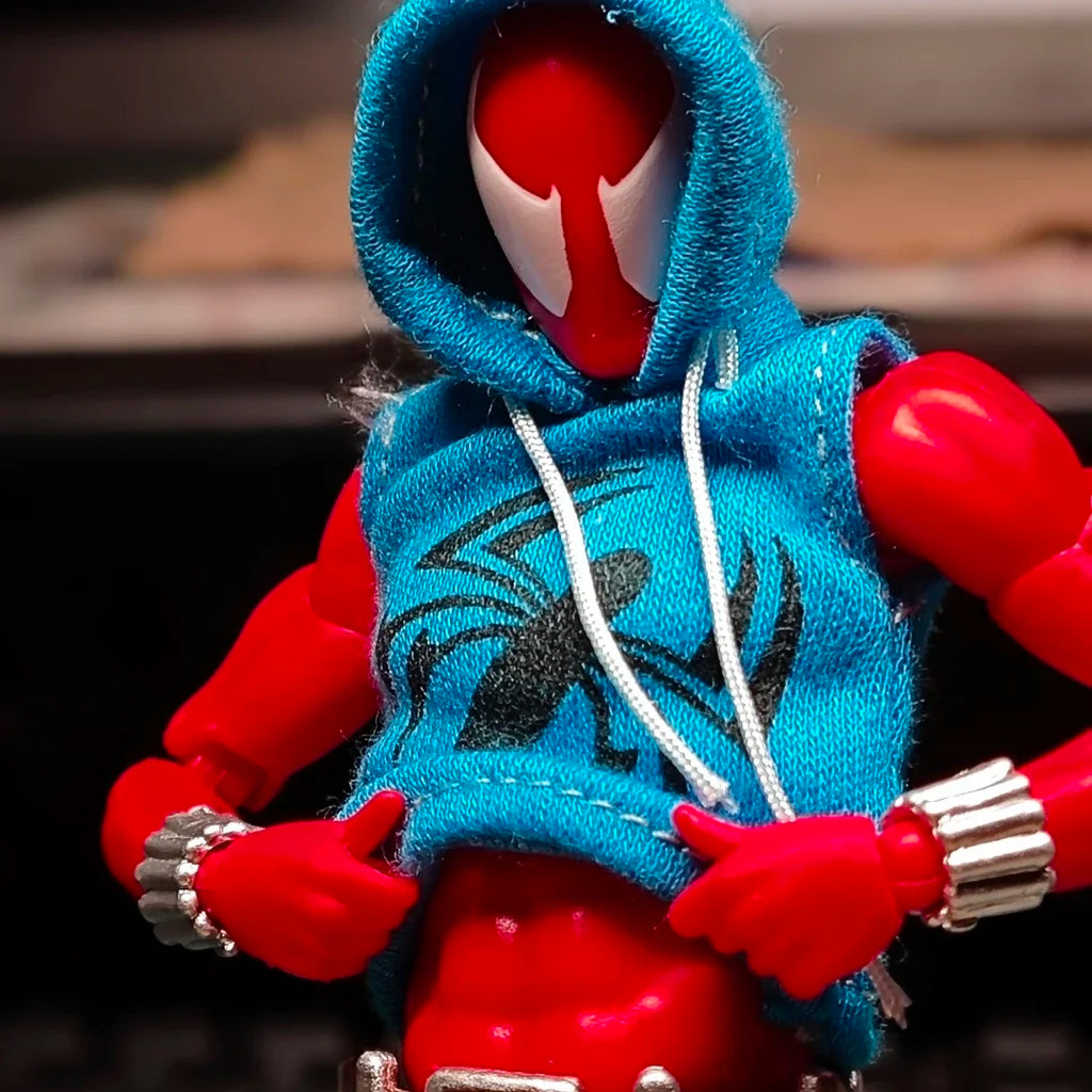 Ct Toys Anime Action Figure Figurine Scarlet Spider Spiderman Mafex 186 The Amazing Spider-Man Comic Version Gifts Toy