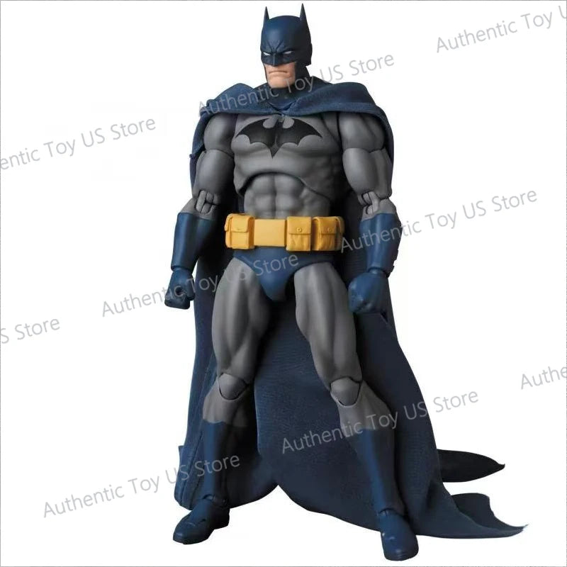 CT Toys Batman Hush Blue Version Mafex 105 Bat Man Black Version Dc Anime Action Figure Figurine Model Statue Gifts Toys