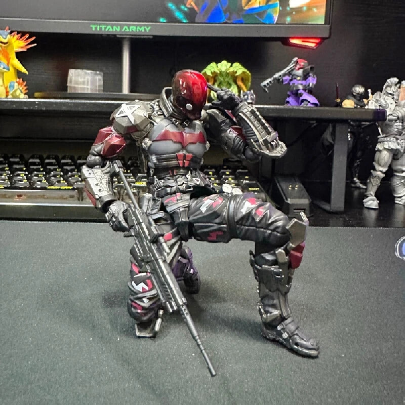 Yamaguchi Arkham Knight Red Hood Robin Jason Todd Figuarts Game Action Figure Model Toy Batman Collection Birthday Gifts