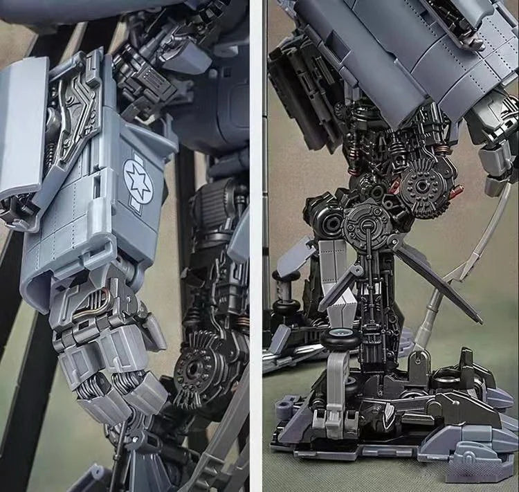 Transformation Toys WJ Blackout SS08 Vertigo Helicopter M05 Hide Shadow Alloy Model Action Figure Deformation Robot Black Apple
