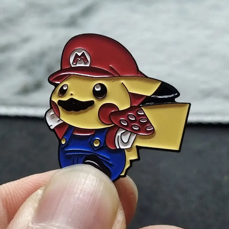 Anime Super Mario Enamel Pin Lapel Pins for Backpacks Brooches Badges Fashion Brooch for Clothes Jewelry Gifts Friends